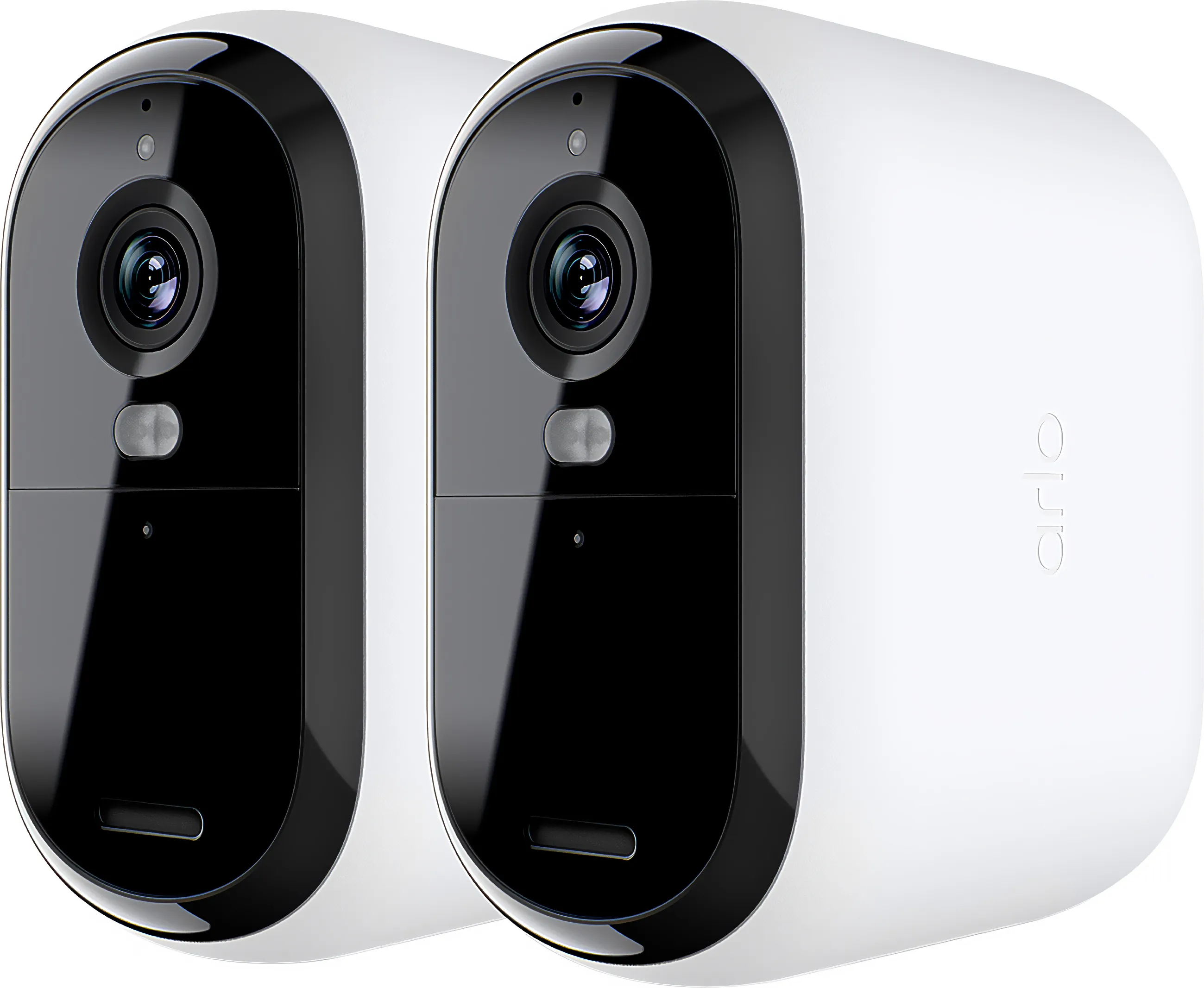  Essential2 XL FHD Outdoor Camera 2-Pack Smart Home Security Camera - White, White