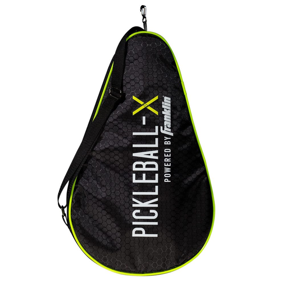 Franklin Sports Pickleball Single Paddle Bag - Official Pickleball Bag of the US Open Pickleball championships - Black