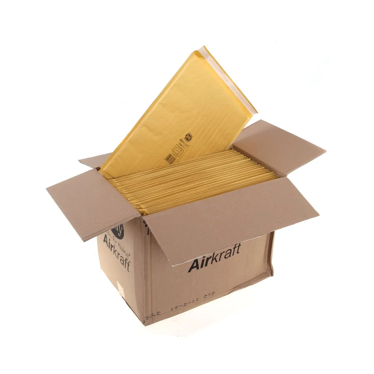 Jiffy Jiffy Airkraft Envelopes Size 7 Box of 50, Gold | Envelopes > Padded > Padded