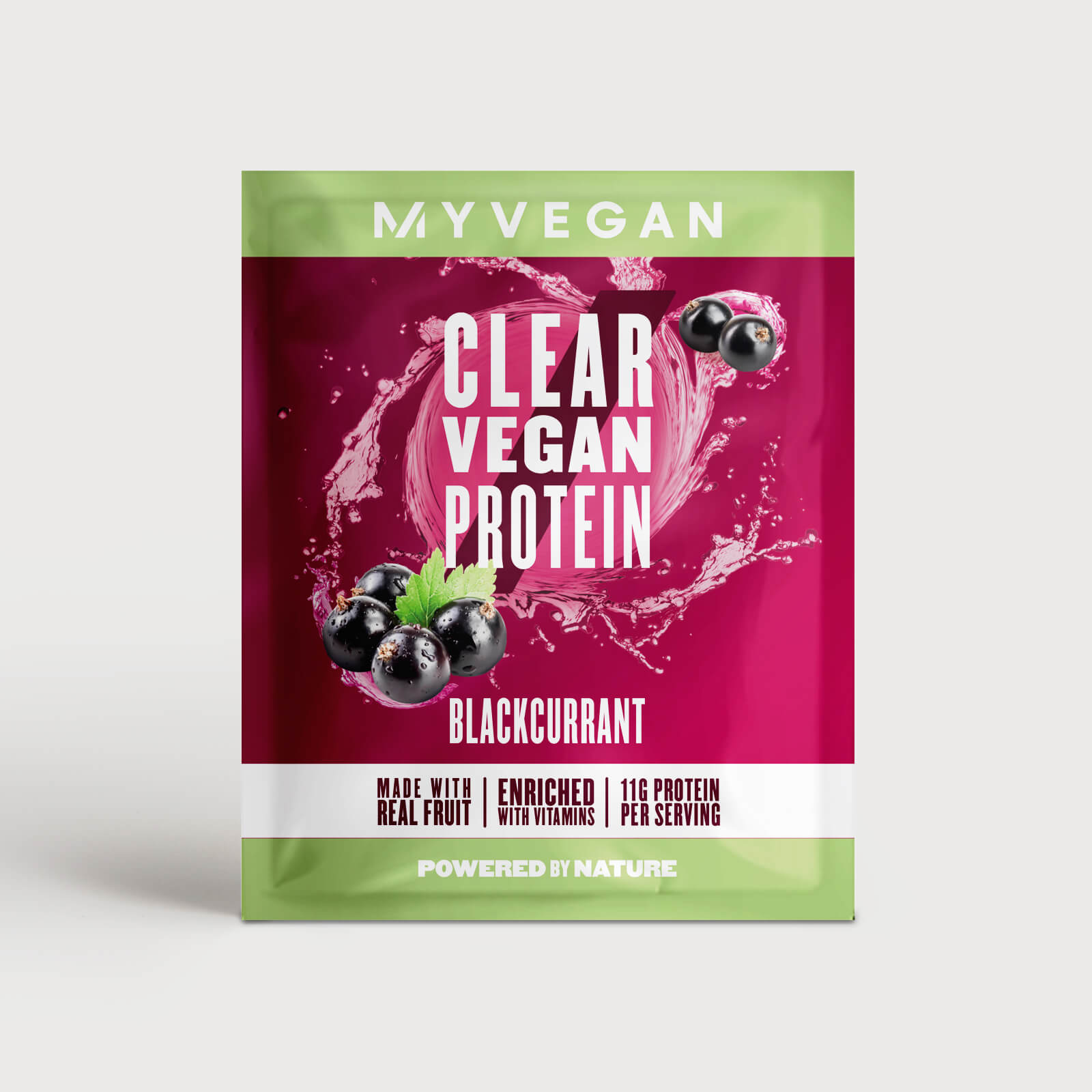 Myvegan Clear Vegan Protein (Sample) - 16g - Blackcurrant