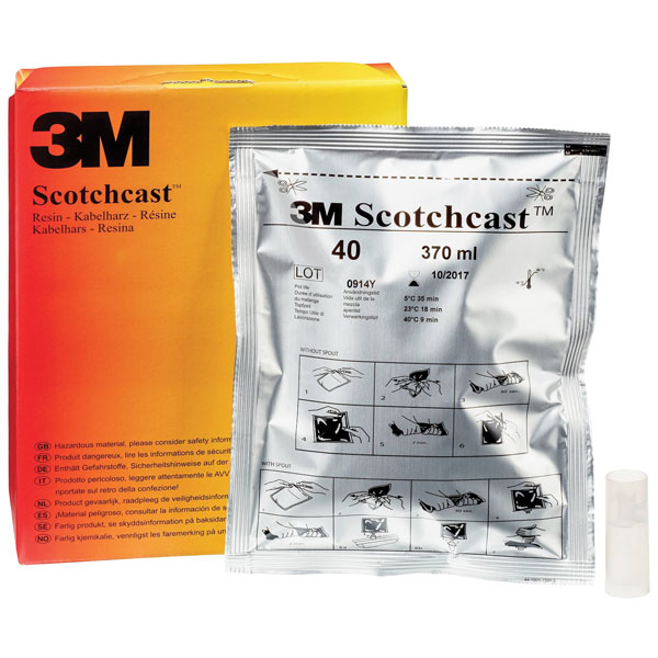 3M Resin bag Scotchcast 40 426 g Flexible Potting and Encapsulating Compound