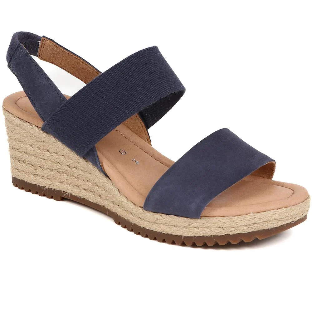 Pull-on Leather Wedges - Gab39507 / 325 073