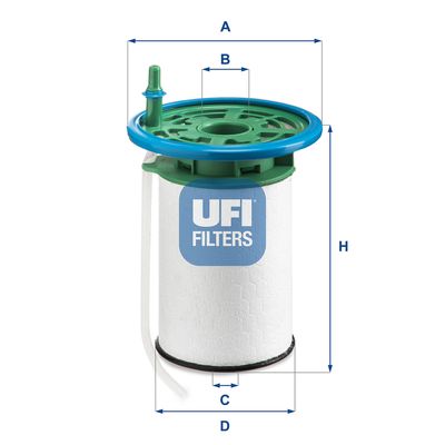 UFI Fuel Filter
