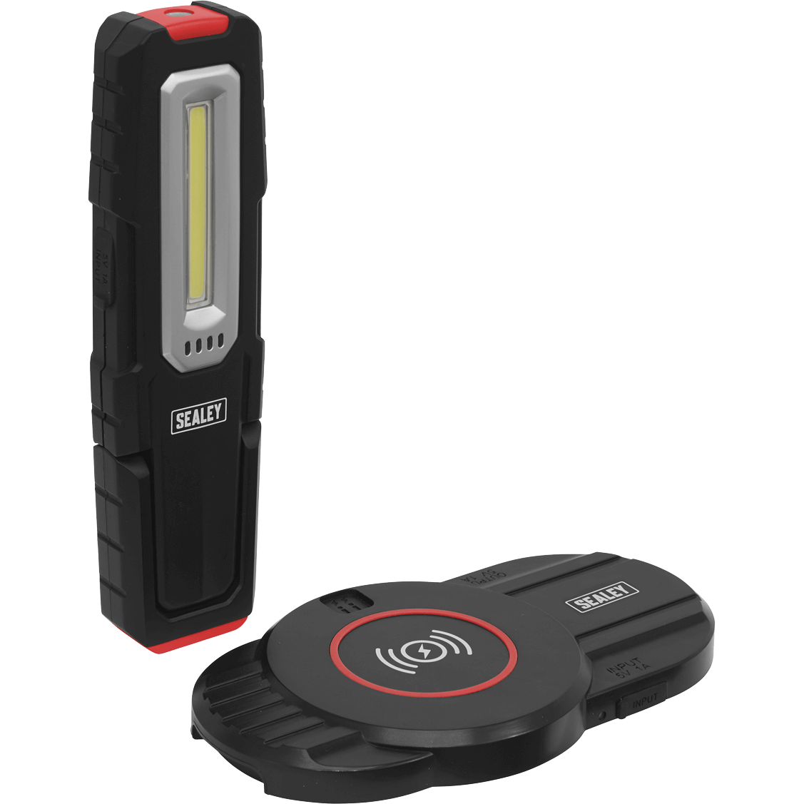 Sealey LEDWCBCOMBO2 Inspection Light 5W & 1W COB LED & Single Wireless Charging Base