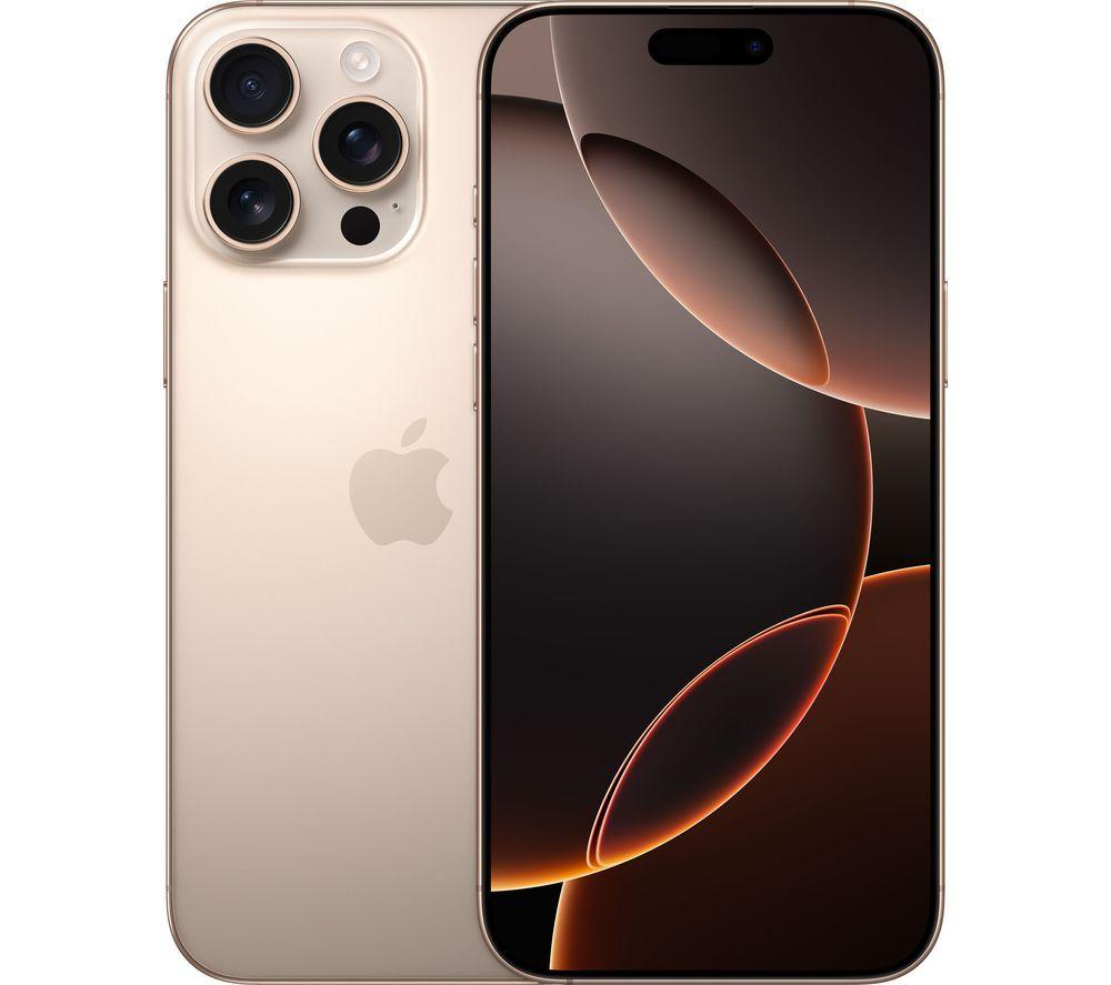 Apple Iphone 16 Pro Max - 256 Gb, Desert Titanium, Gold
