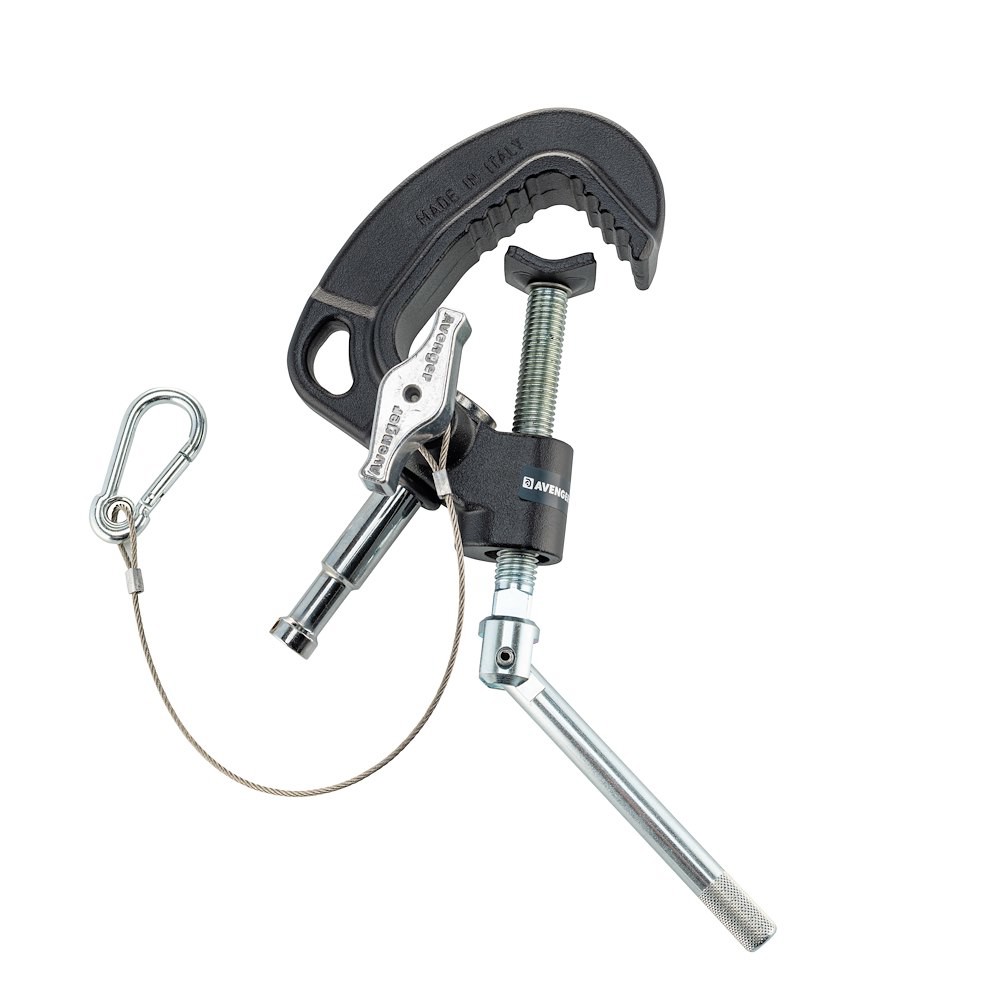  Baby Rohrklemme mit 16mm/ 5/8in Pin & Tommy Bar