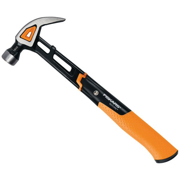 Fiskars Isocore Finishing Hammer Curved (M) 16oz