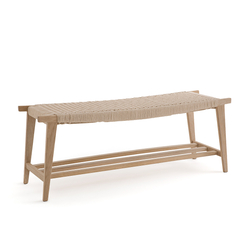 La Redoute Interieurs Kioto Solid Oak Bench by La Redoute