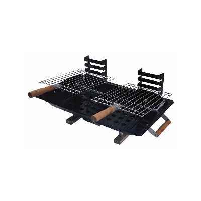 hamble Portable Steel Hibachi Barbecue / BBQ Camping Grill