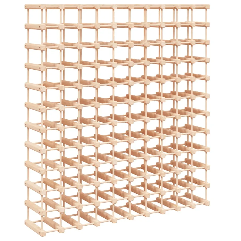 VidaXL Wine Rack For 120 Bottles 112&#46;5X23X123&#46;5 Cm Solid Wood Pine