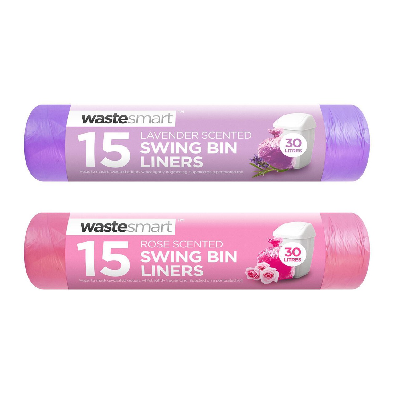 WASTESMART Assorted Fragrance Bin Liners