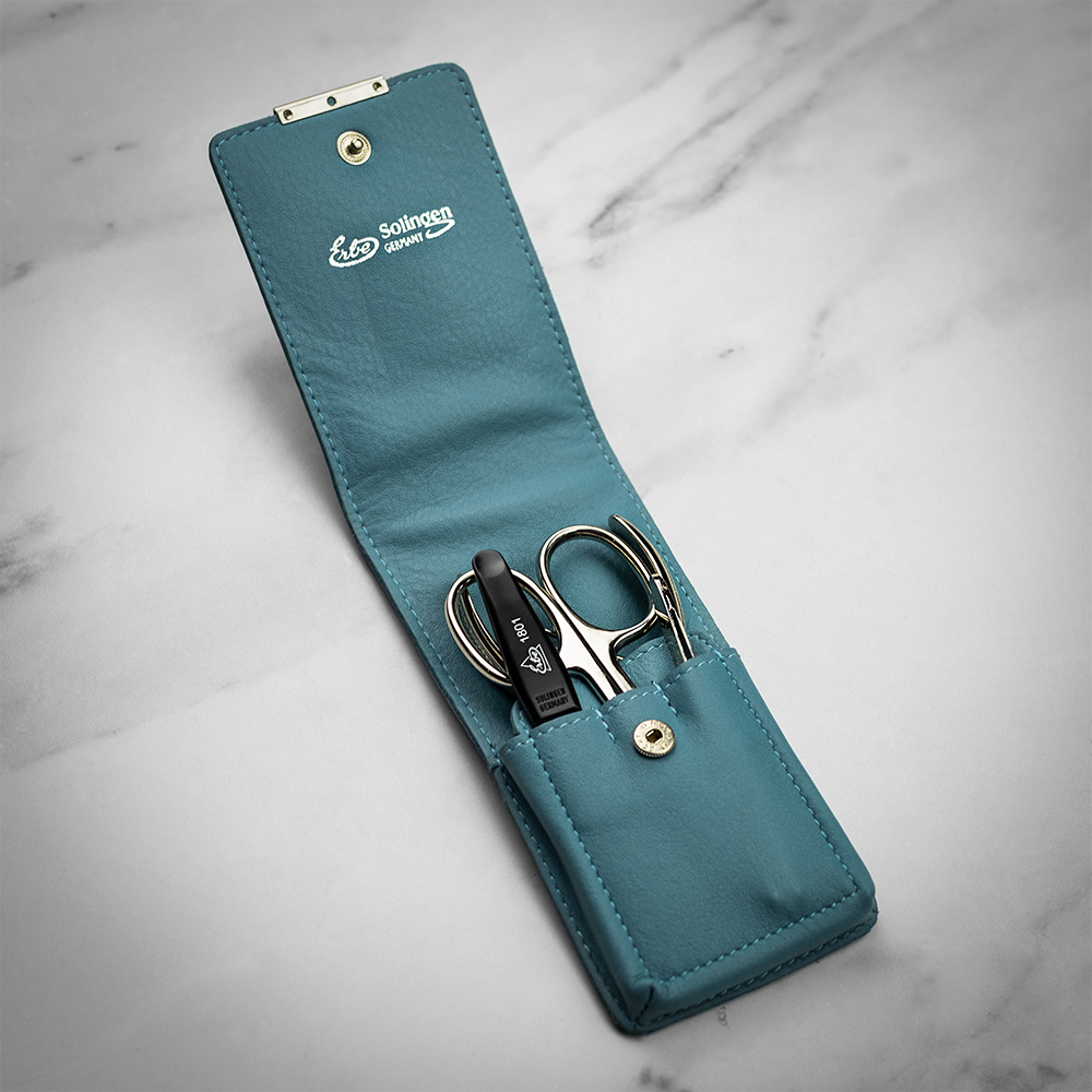 Becker Manicure ERBE Erbe Manicure sets Steck-Etui, 4 parts, ocean blue 1 Stk.