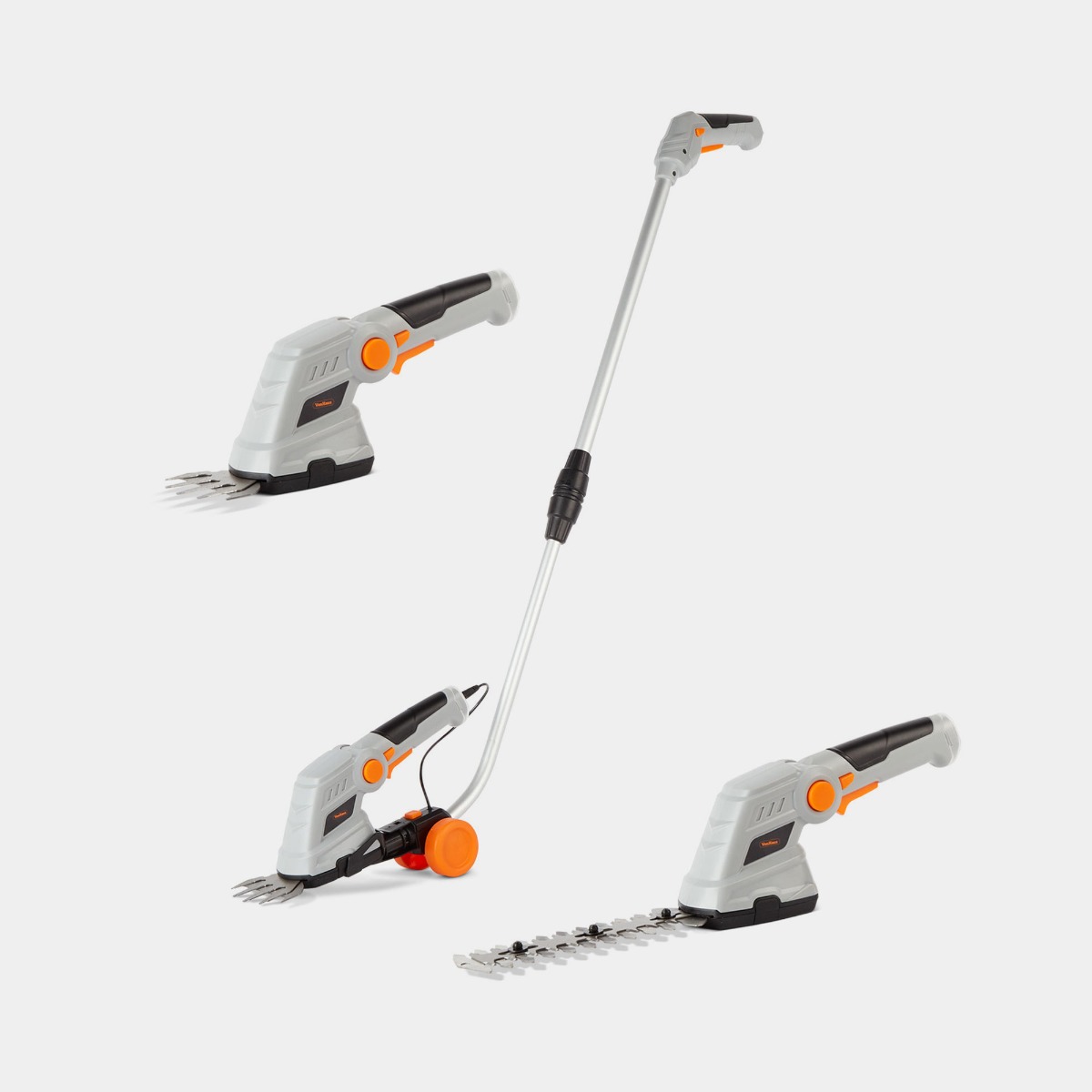 7.2V 2 in 1 Hedge Grass Trimmer