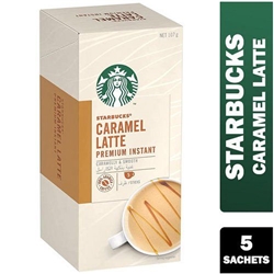 Starbucks Caramel Latte Instant Coffee Sachets (Pack 5)