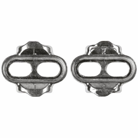 Crank Brothers Premium Cleats - Silver / Float: 0deg