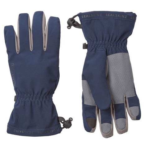 Sealskinz Drayton Waterproof Lightweight Gauntlet - Navy / Large