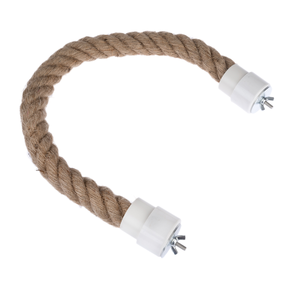 Tiaki Natural Jute Perch - Size L: Diameter 3.2 X (l) 60 Cm