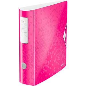 Leitz 180 Active WOW Lever Arch File, Pink