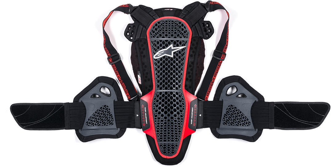 Alpinestars Nucleon KR-3 Back Protector Black Red L