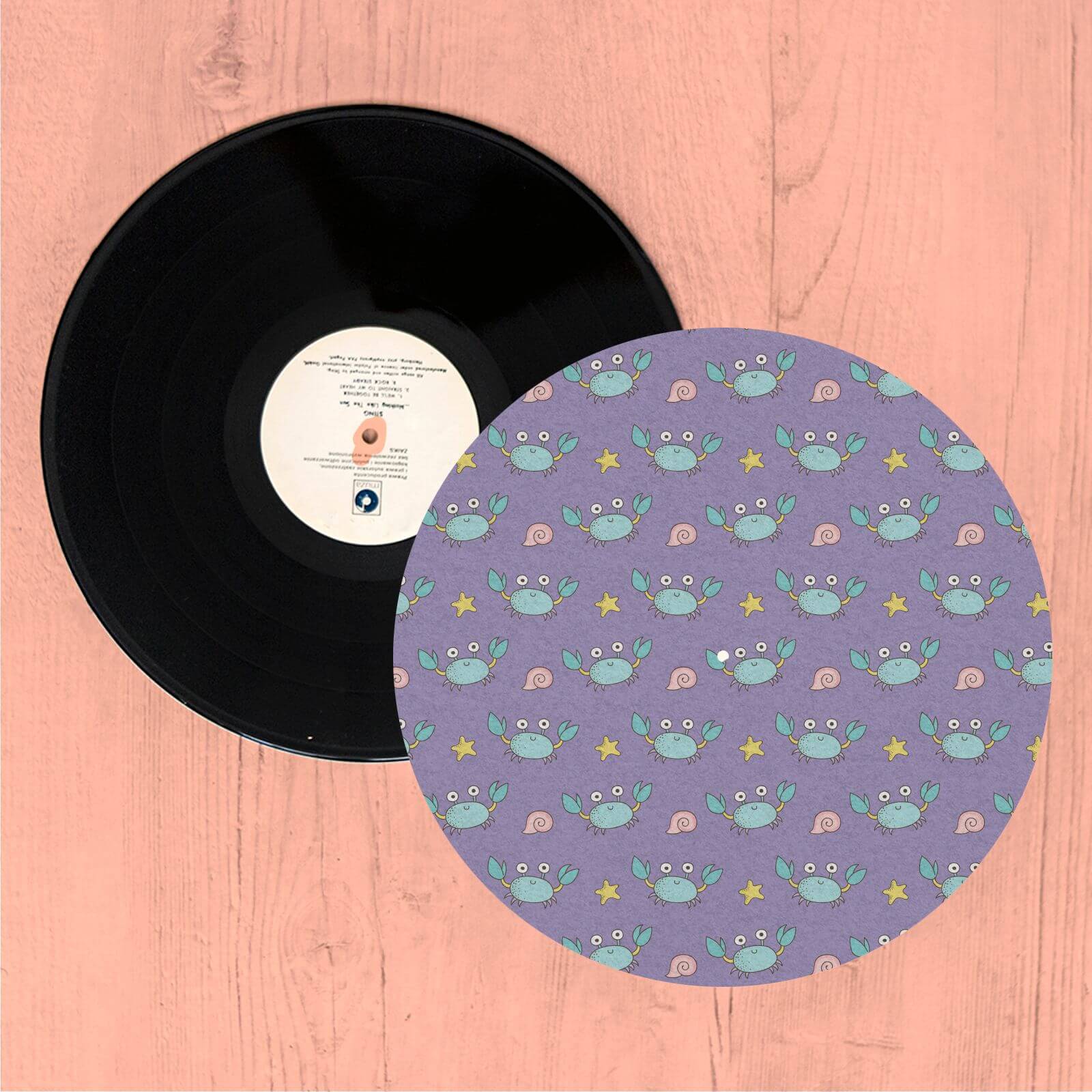 By IWOOT Happy Crab Turntable Slip Mat |