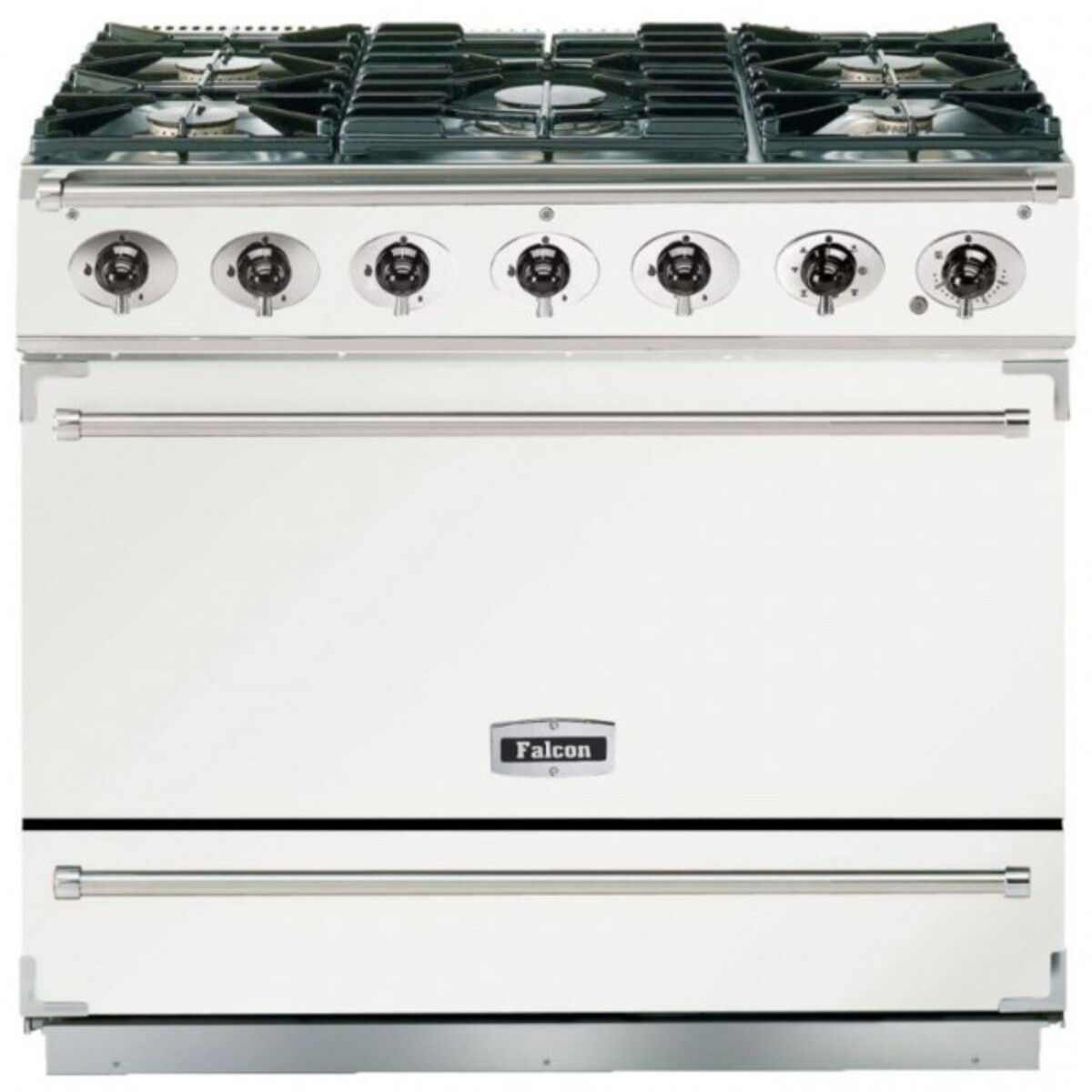 Falcon 900S Dual Fuel Range Cooker, White