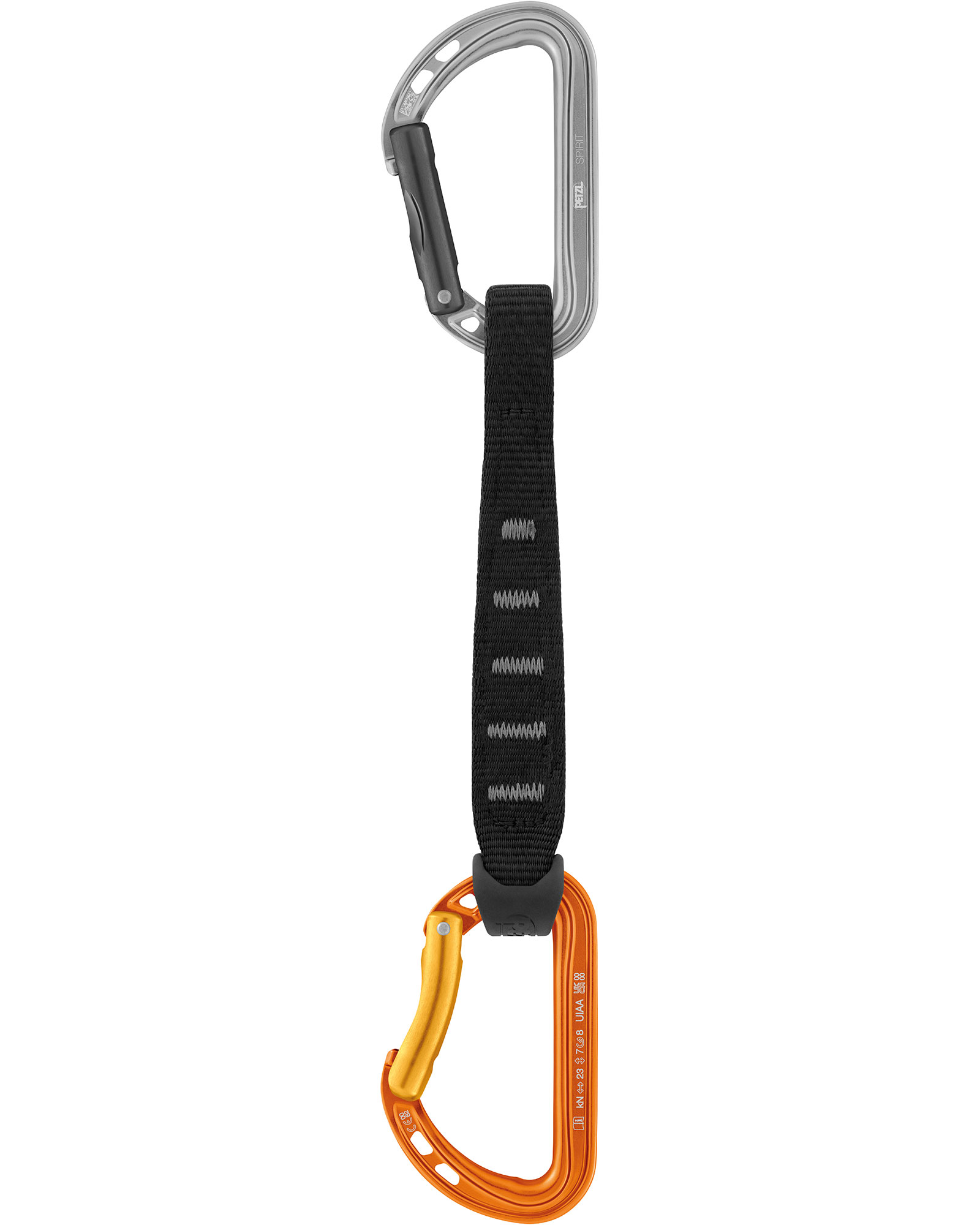 Petzl Spirit Express QD 17cm - Orange