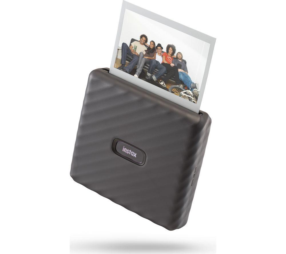 Fujifilm INSTAX Wide Link Photo Printer - Mocha Grey, Silver/Grey