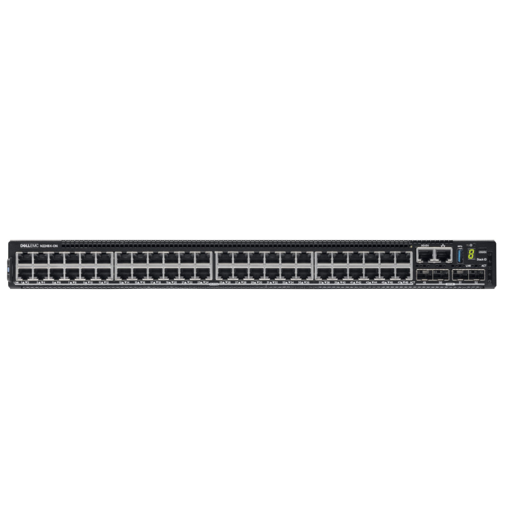 Dell N-Series N2248X-ON Managed L3 Gigabit Ethernet (10/100/1000) 1U Black