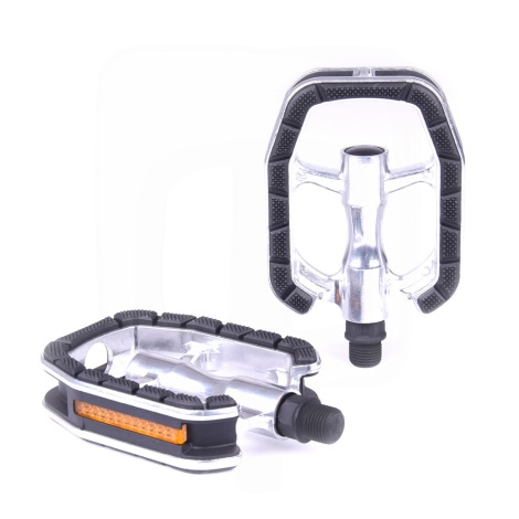 Upgrade Crosstown Alloy Pedals - Silver