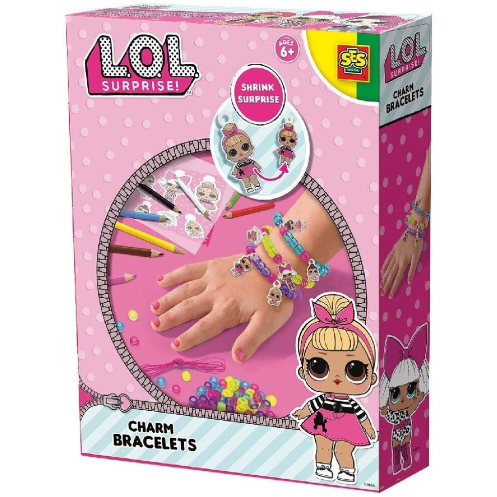 Creative MGA Entertainment Children's Make Your Own Charm Bracelets Set, 3...