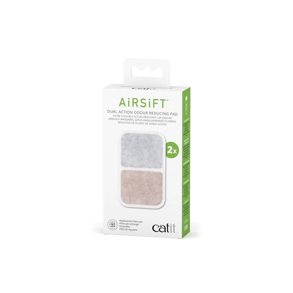 Catit Airsift Dual Action Pads Size: 2 Pack