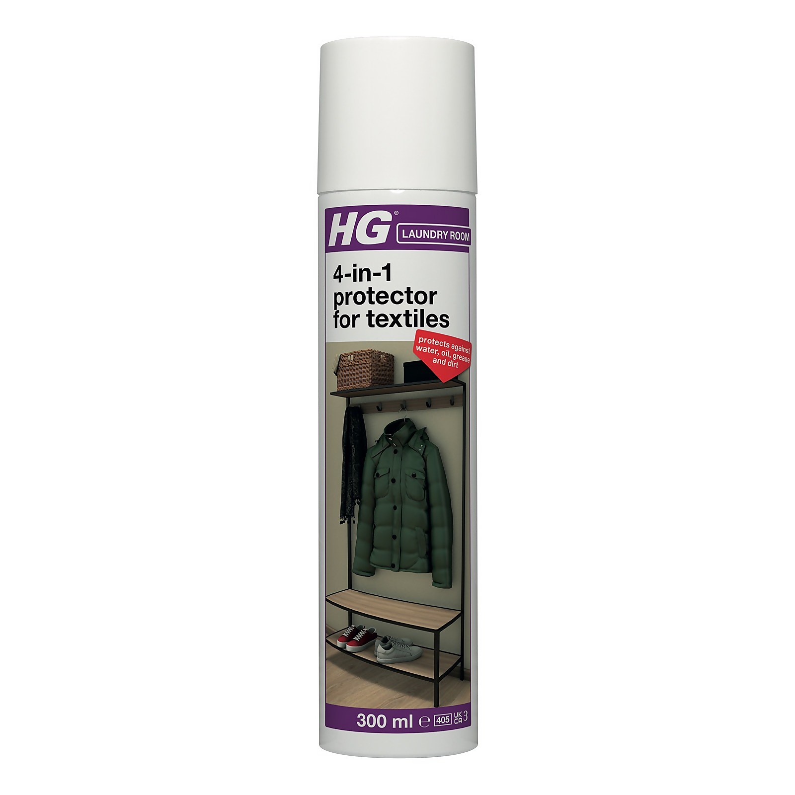 HG Water, Oil, Grease and Dirt Repellent For Textiles - 300ml