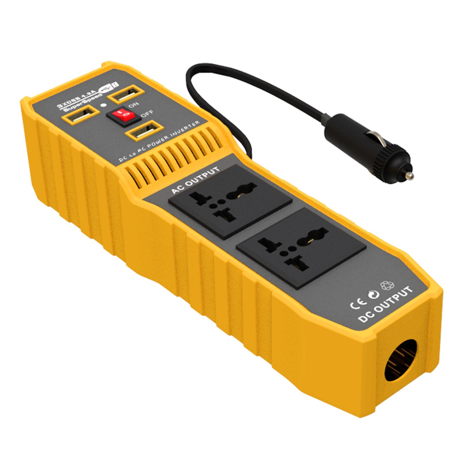 VehicleKit 400W Car Power Inverter High Frequency Modified Sine Wave Inverter DC 12V to AC 220V Converter with 220V