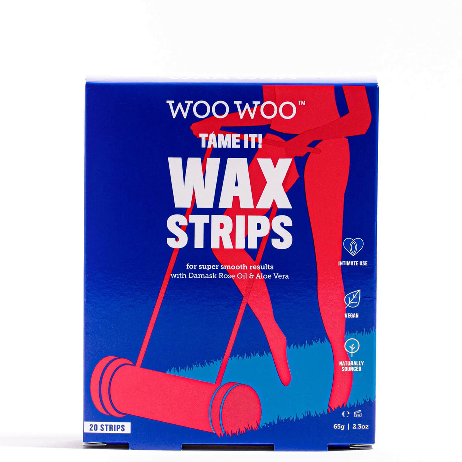 Woo Woo WooWoo Tame It! Wax Strips (20 Strips)