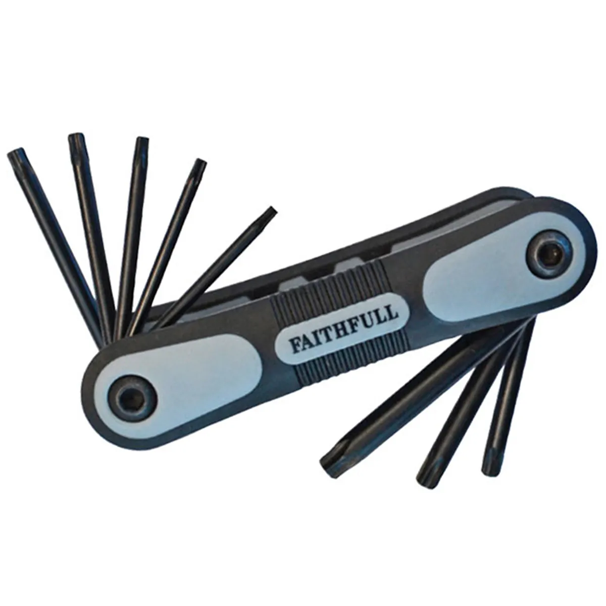  8 Piece Fold Up Ball End Torx Star Key Set