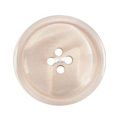 Coats Crafts Rimmed Round Pearlescent Buttons - Pink - 397