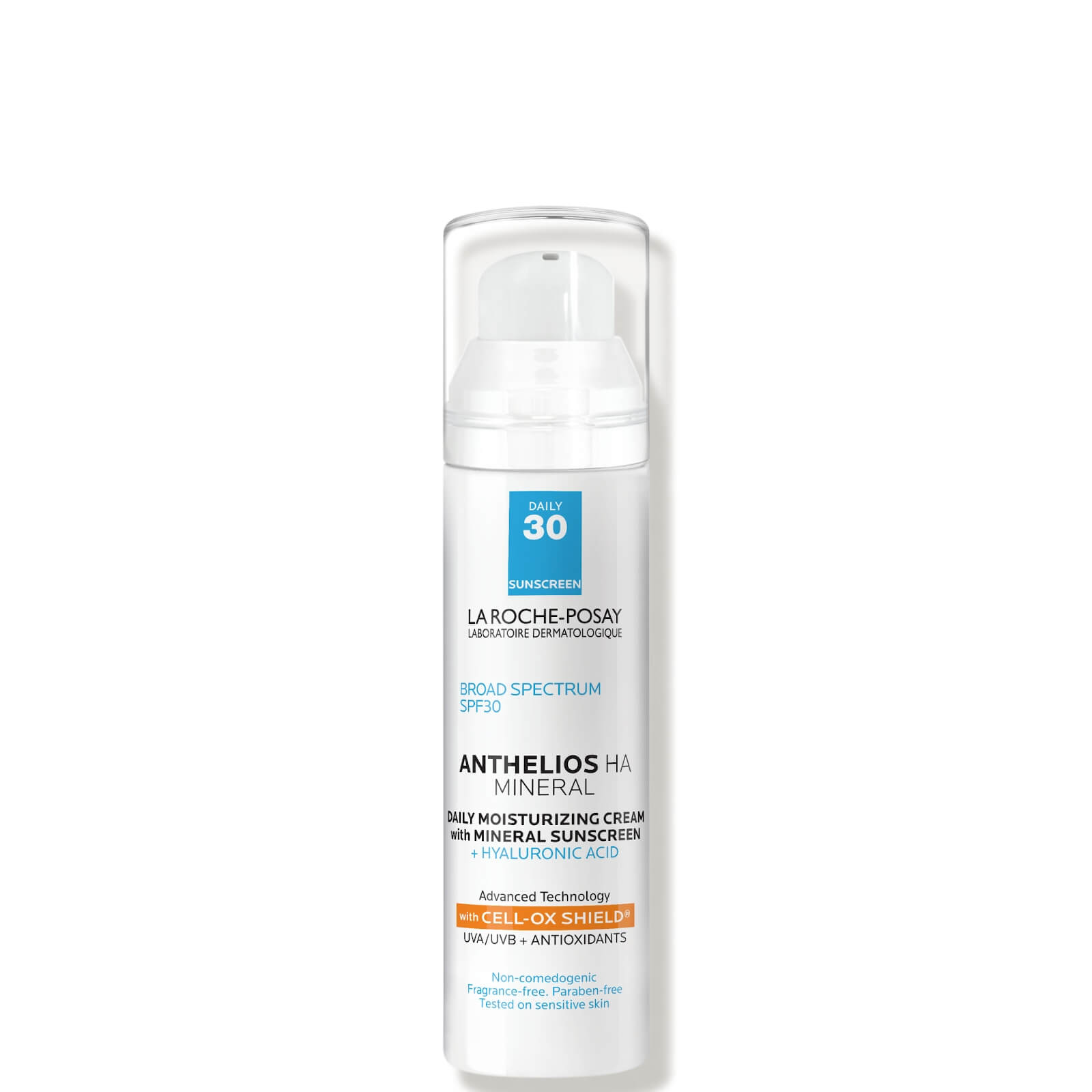 La Roche-Posay Anthelios 100% Mineral Sunscreen Moisturizer with Hyaluronic Acid SPF30 1.7 fl. oz
