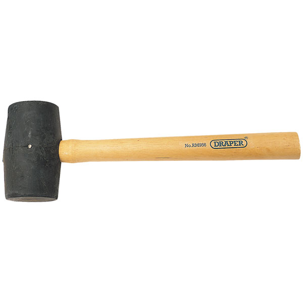 Draper 78615 Rubber Mallet With Hardwood Shaft (800G - 32oz)