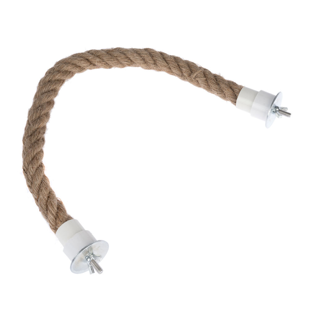 Tiaki Natural Jute Perch - Size S: Diameter 1.9 X (l) 45 Cm