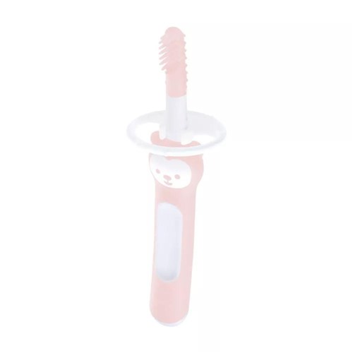 MAM Massaging Brush With Safety Shield - Pink