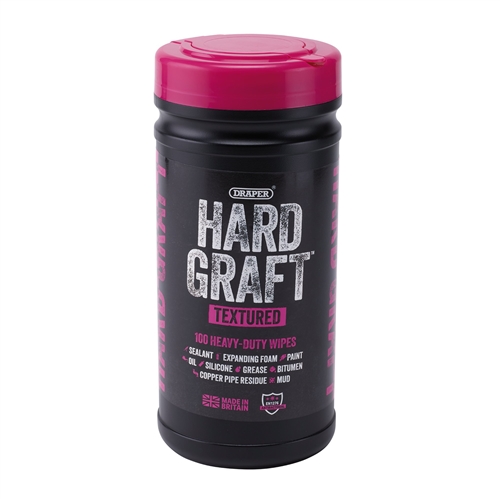  Hard Graft Multipurpose Textured Wipes (Tub of 100)