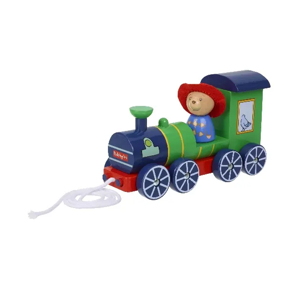 Orange Tree Toys Paddington Bear Steam Train Pull Along