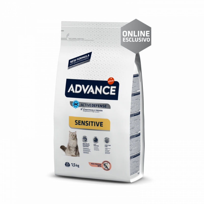 Affinity Advance 10 Kg pienso para gatos esterilizados Advance Sensitive de salmón