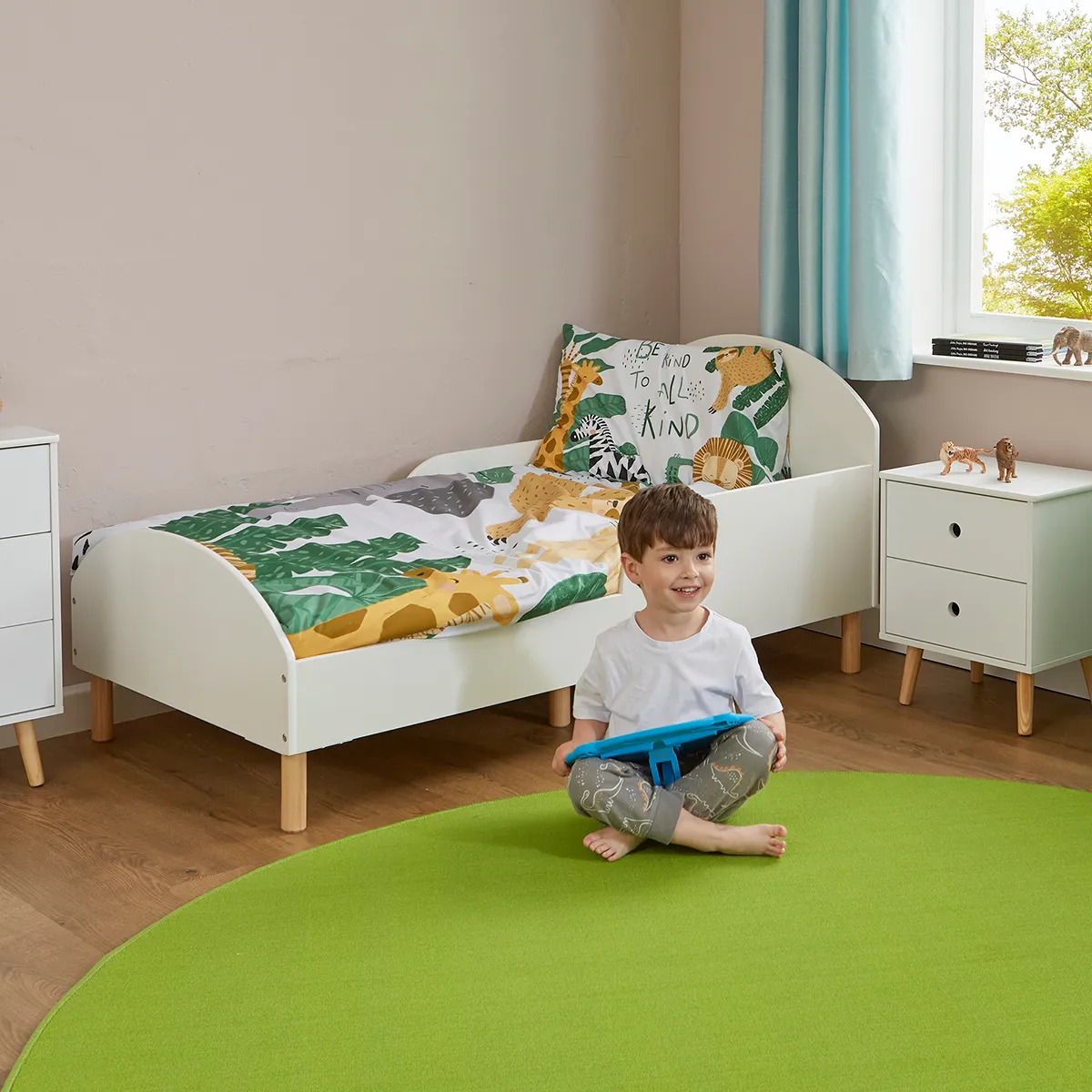 Liberty House Toys Kids Toddler Bed, white