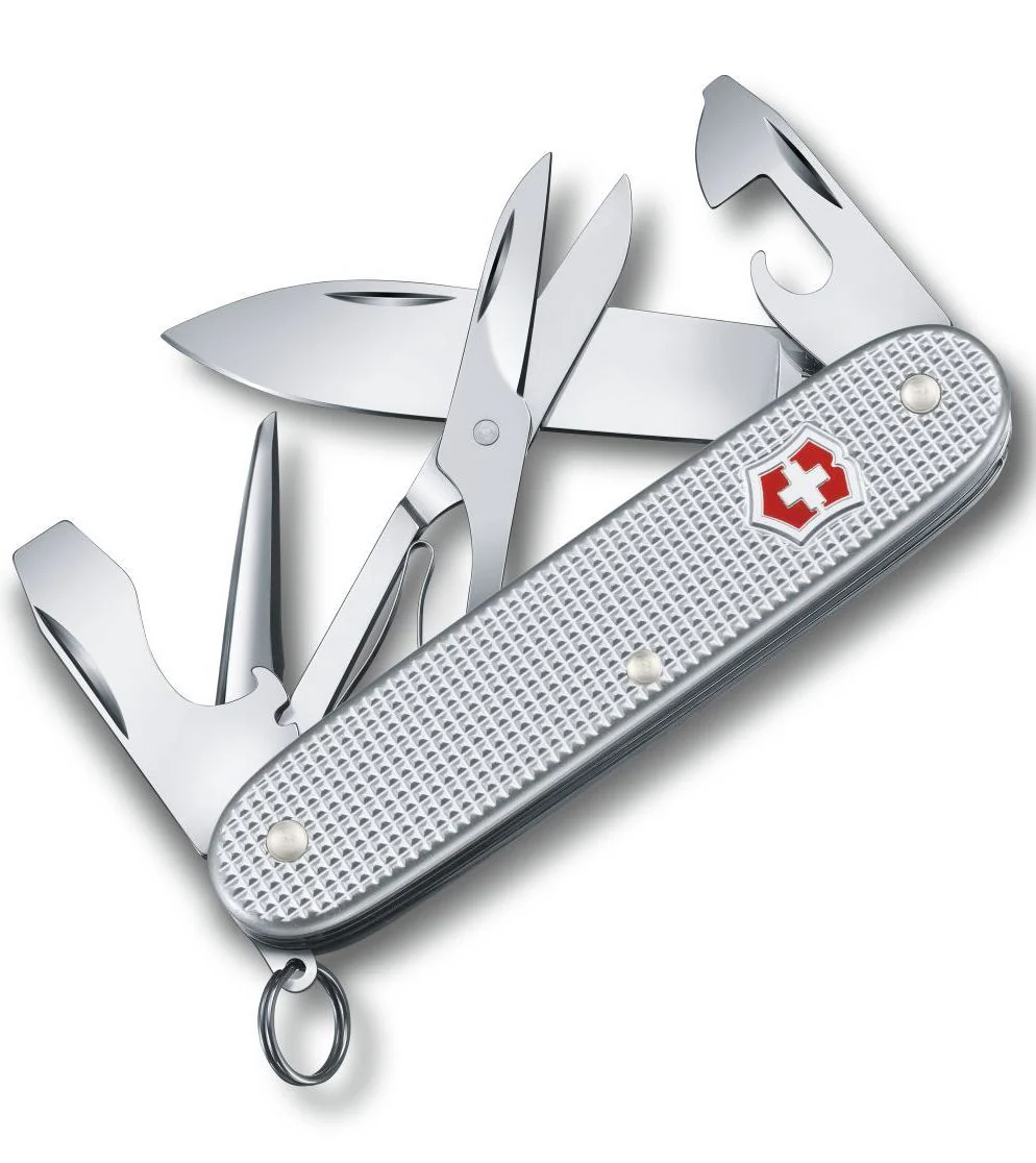 Victorinox Swiss Army Medium Pocket Knife Pioneer X | Silver