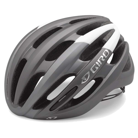 Giro Foray Road Bike Helmet  - Matt Titanium / White / Large / 59cm / 63cm