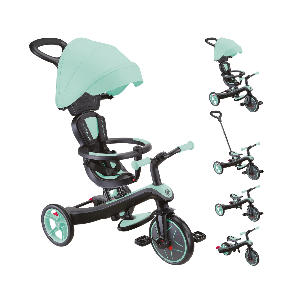 Plum Play Globber Explorer Trike 4 in 1 - Mint