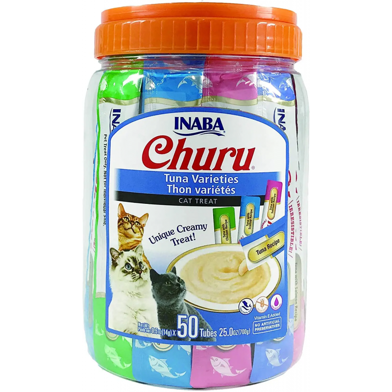 Churu Variety Jar Tuna Flavour - 50 x 14g