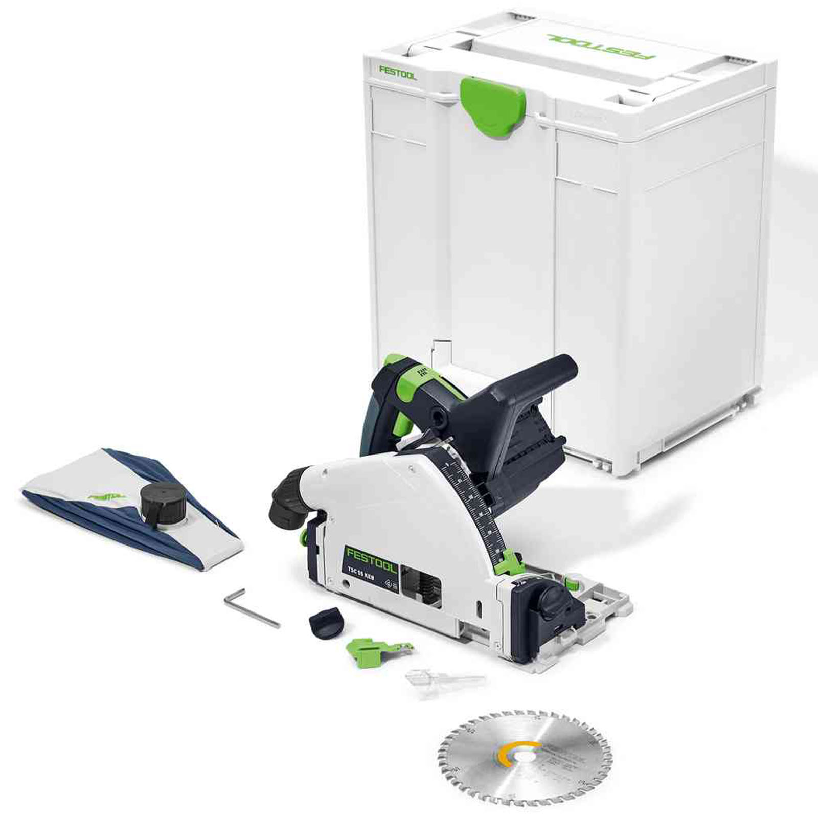 Festool 576712 Tsc55keb 18v Cordless Plunge Saw Circular Saw Bare Unit