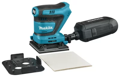 Makita DBO180 18v Cordless LXT Orbital Disc Sander 125mm 2 x 5ah Li-ion Charger Case